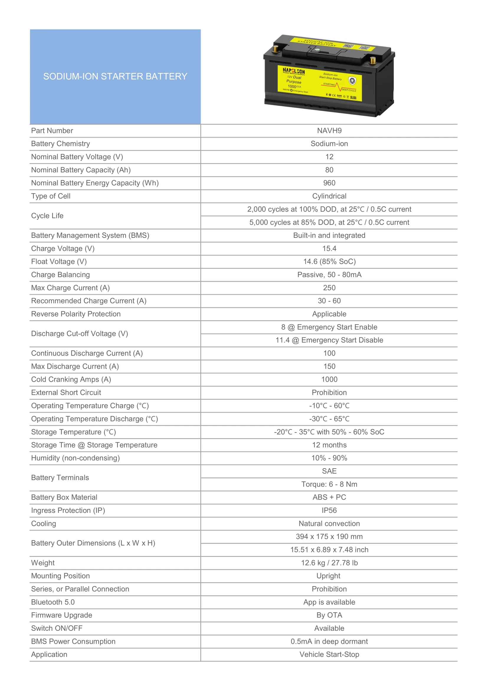 Sodium-ion starter battery NAVH9 1000CCA.webp